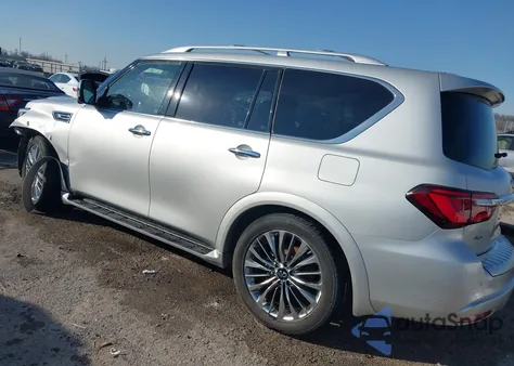 2021 Infiniti Qx80 Sensory Awd z USA, uszkodzony, nr VIN JN8AZ2BE3M9271235